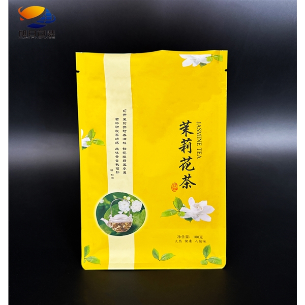 茉莉花茶自立拉鏈袋